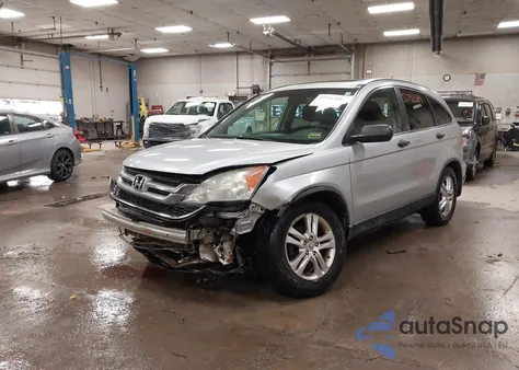 2010 Honda Cr-V Ex из США, поврежденный, VIN 5J6RE4H52AL054359